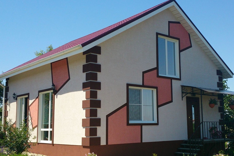 Фасад дома выбор цвета