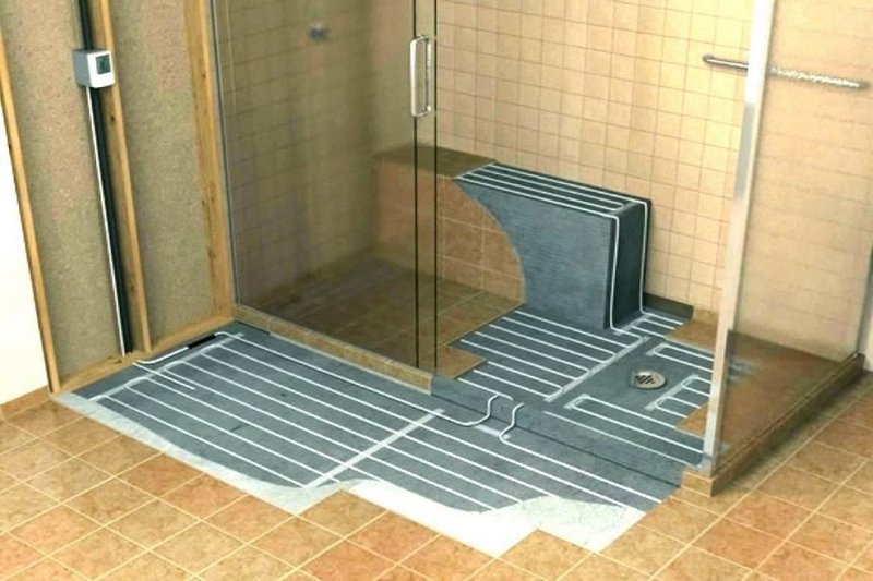 Электрическое отопление в ванной комнате