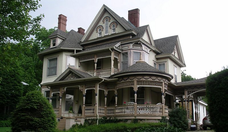 Викторианский стиль в дизайне домов