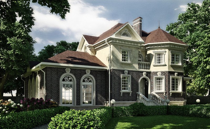 Викторианский стиль в дизайне домов